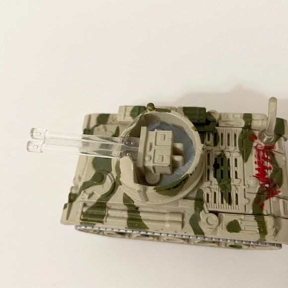Vtg 90s Macro Tank Military Tank Galoob Toy Car Flaws - Picture 16 of 16